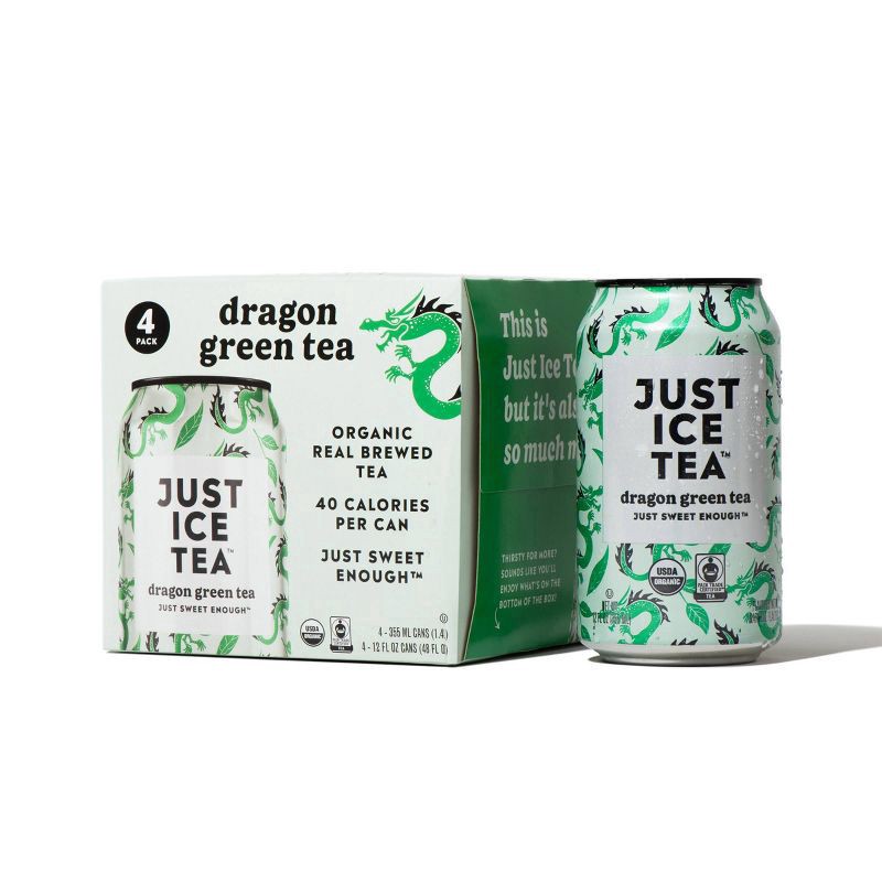 slide 1 of 7, JUST ICE TEA Dragon Green Tea,