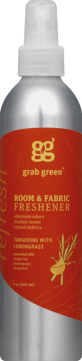 slide 3 of 3, Grab Green Tangerine Fabric Fresh, 7 fl oz