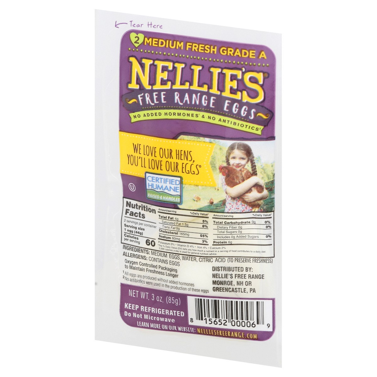 slide 2 of 13, Nellie's Hard Boiled Eggs, 2 ct