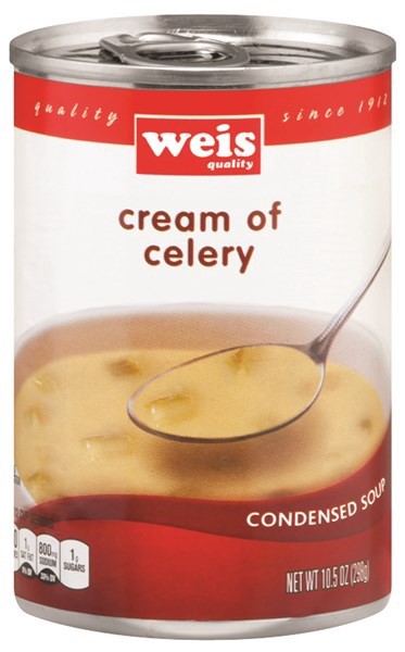 slide 1 of 1, Weis Quality Cream of Celery Condensed Soup, 10.5 oz