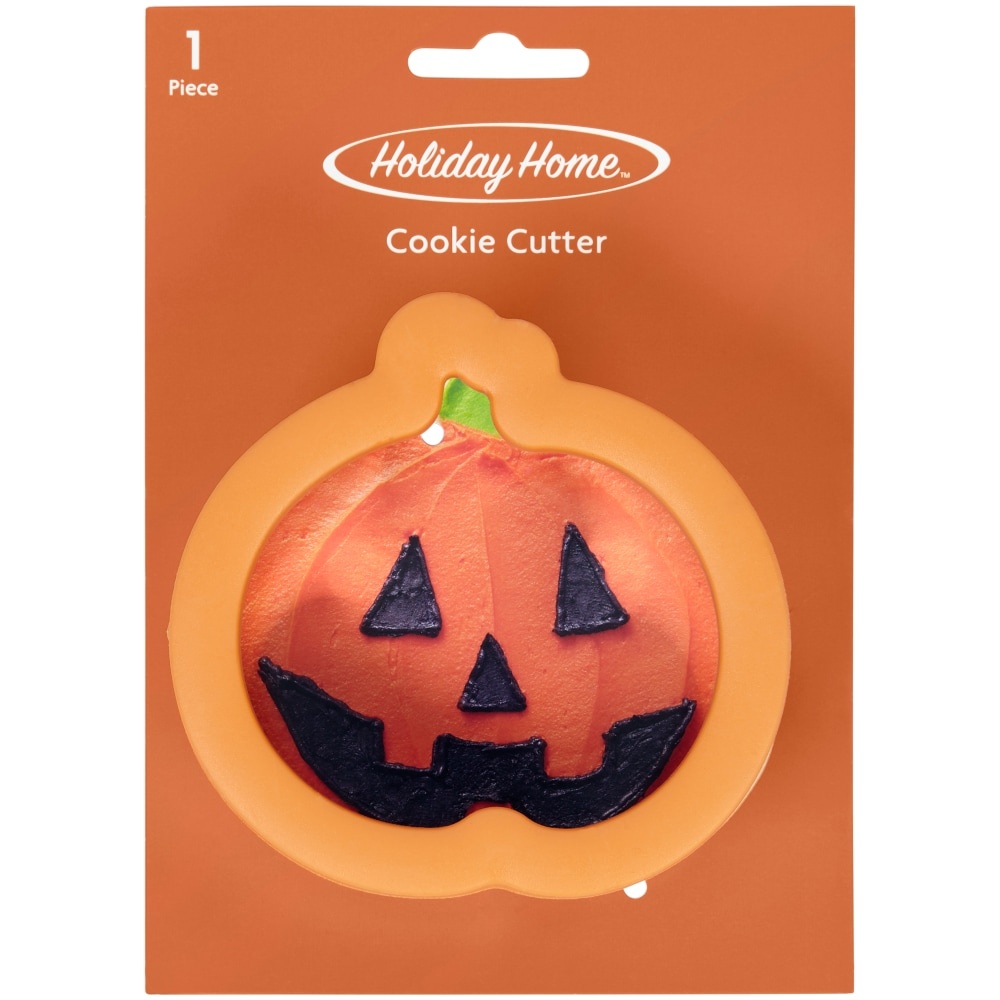 slide 1 of 1, Holiday Home Comfort Grip Pumpkin Cookie Cutter, 1 ct