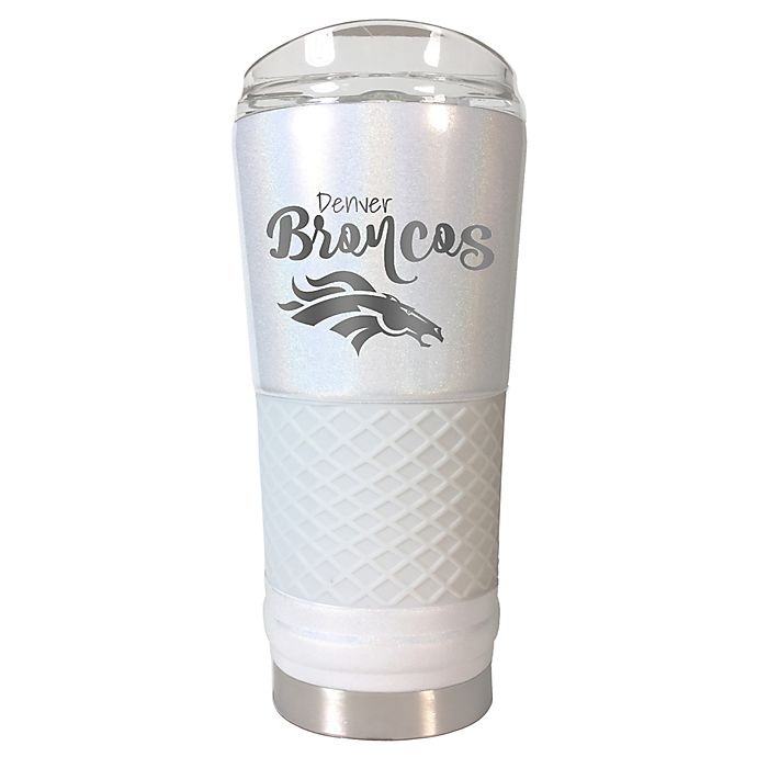 slide 1 of 1, NFL Denver Broncos Opal Draft Tumbler, 24 oz