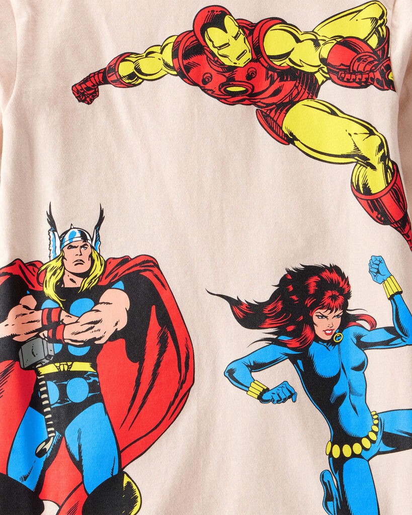 slide 6 of 6, Carter's Carters Boys 3-Pack ©Marvel Print Long-Sleeve Top - Pink/Red Multi 6, 1 ct