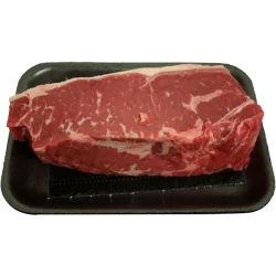 Certified Angus Beef Sirloin Strip Steak Kansas City Style