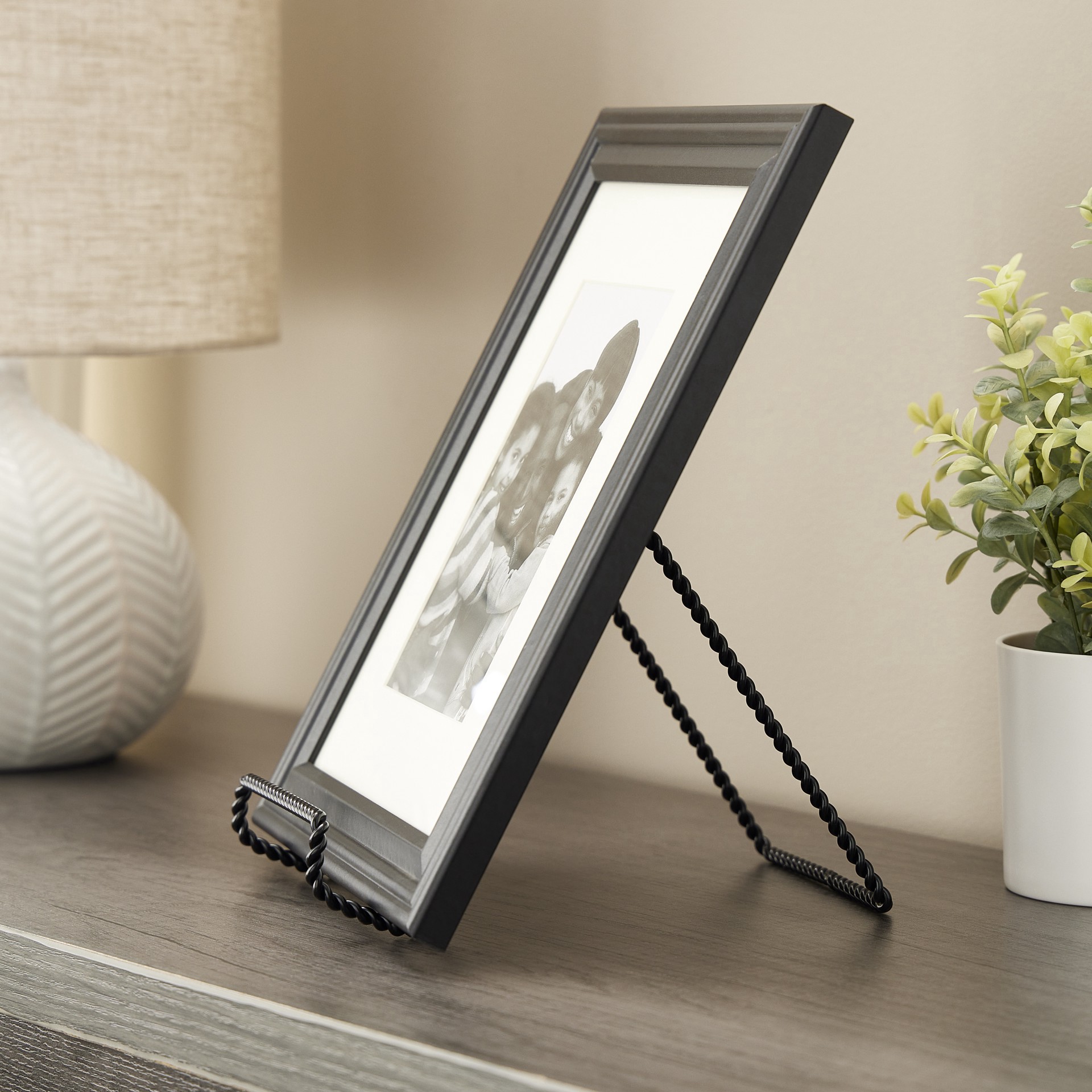 slide 2 of 2, Twisted Wire Easel By Studio Decor, 6 in