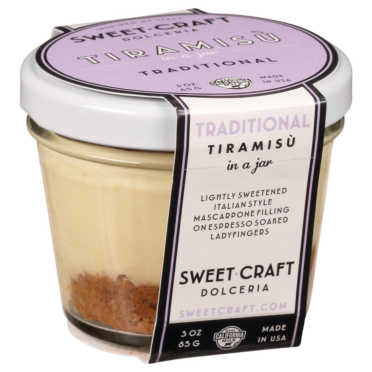 slide 2 of 9, Sweet Craft Dolceria Traditional Tiramisu in a Jar 3 oz, 3 oz