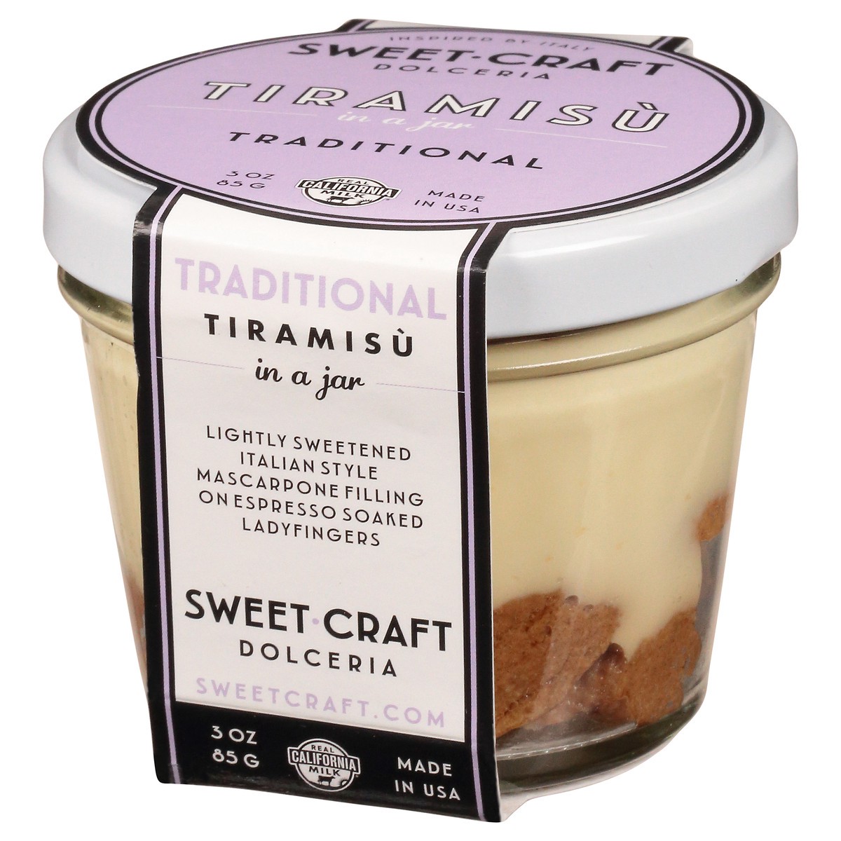 slide 3 of 9, Sweet Craft Dolceria Traditional Tiramisu in a Jar 3 oz, 3 oz