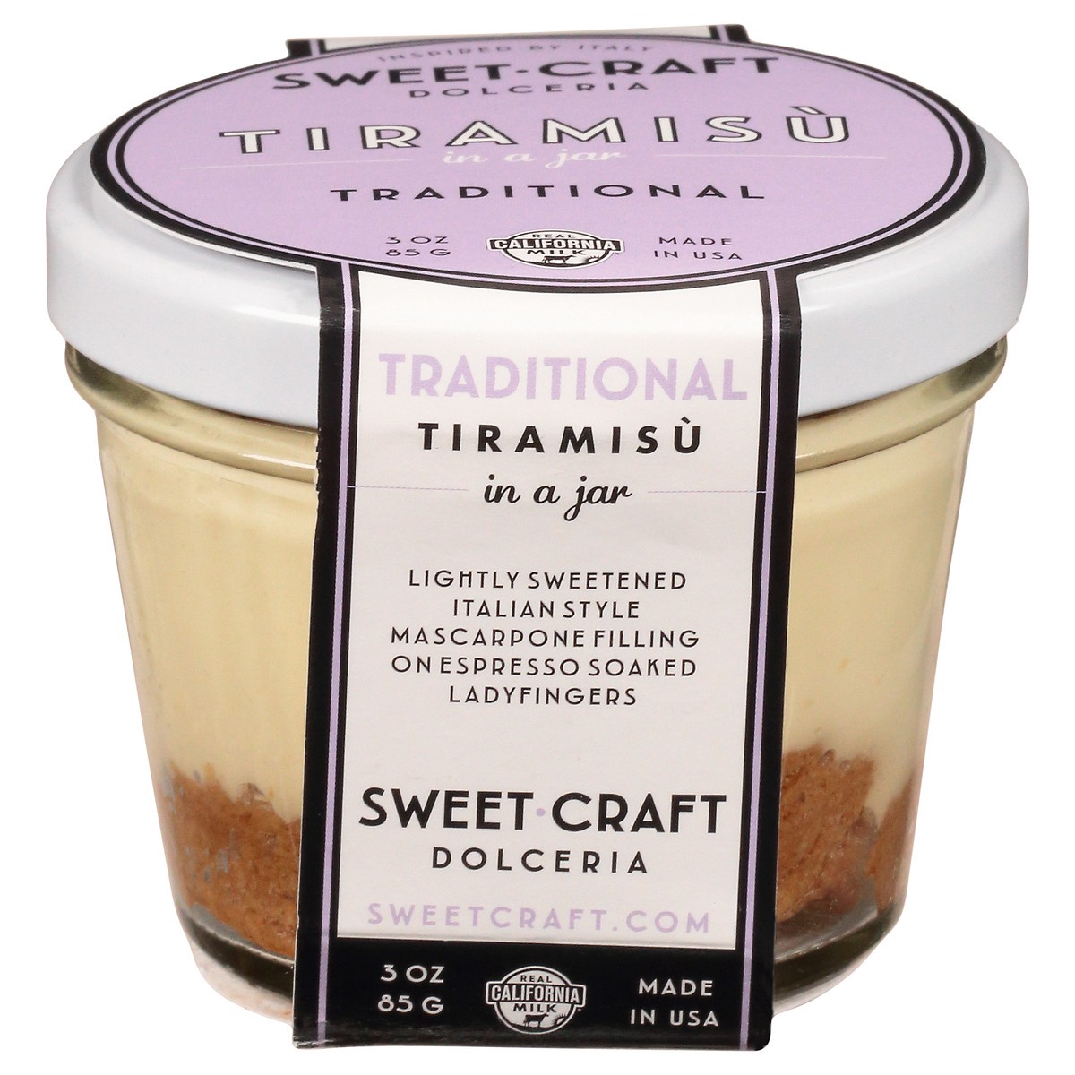 slide 1 of 9, Sweet Craft Dolceria Traditional Tiramisu in a Jar 3 oz, 3 oz