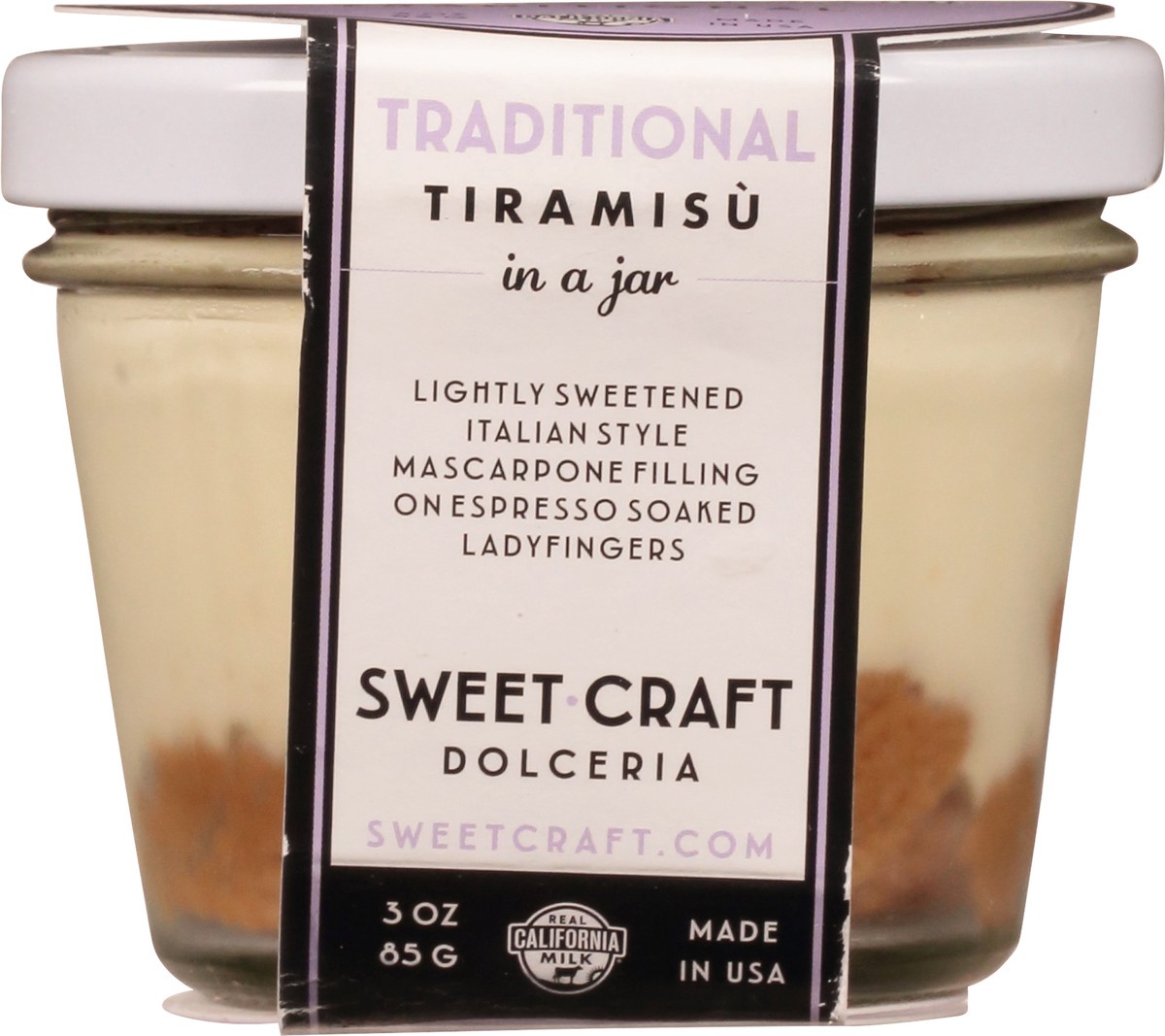 slide 6 of 9, Sweet Craft Dolceria Traditional Tiramisu in a Jar 3 oz, 3 oz