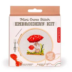 Cross-Stitch Kit - Mushroom