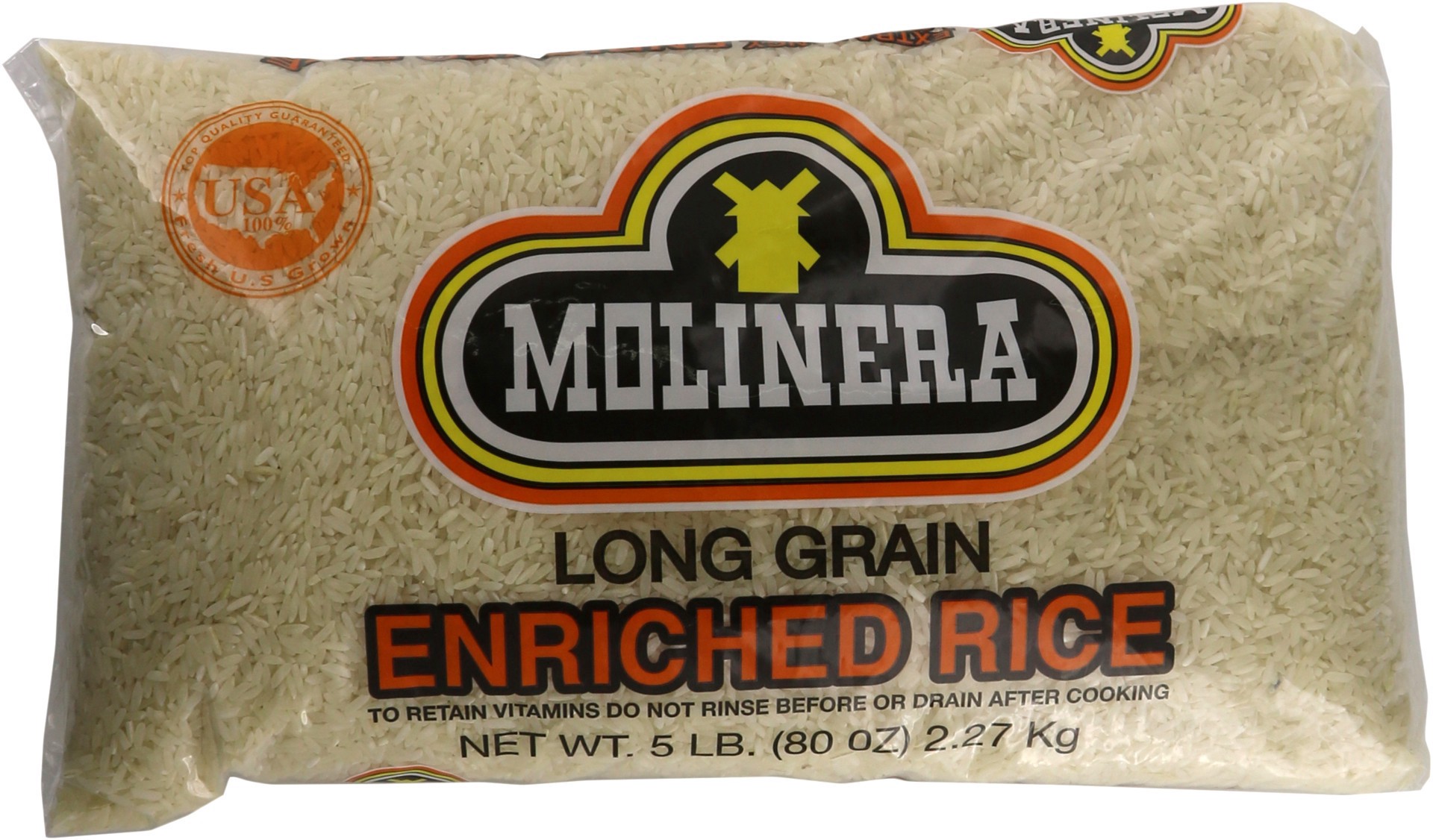 slide 1 of 1, Molinero Molinera, Long Grain Rice- 80 oz, 80 oz