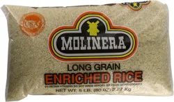 Molinero Molinera, Long Grain Rice- 80 oz