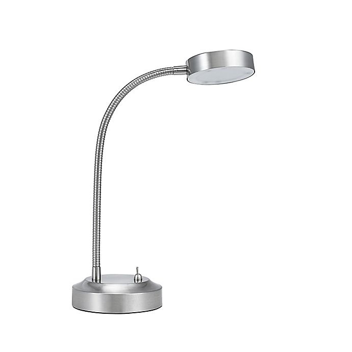 slide 1 of 3, Studio 3B LED Desk Lamp - Brushed Nickel with USB Charging Station, 1 ct