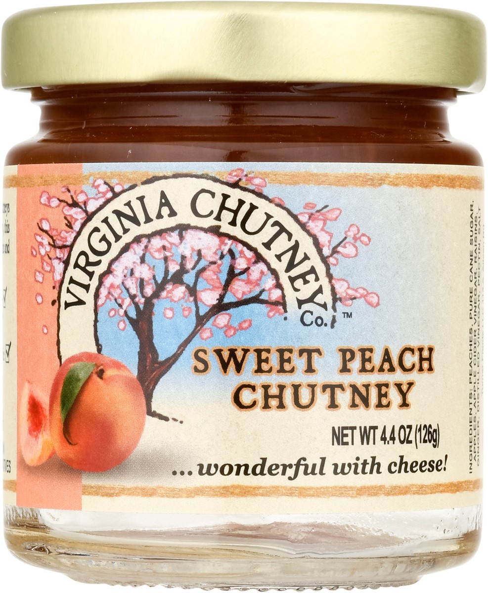 slide 5 of 9, Virginia Chutney Co. Sweet Peach Chutney 4.4 oz, 4.4 oz