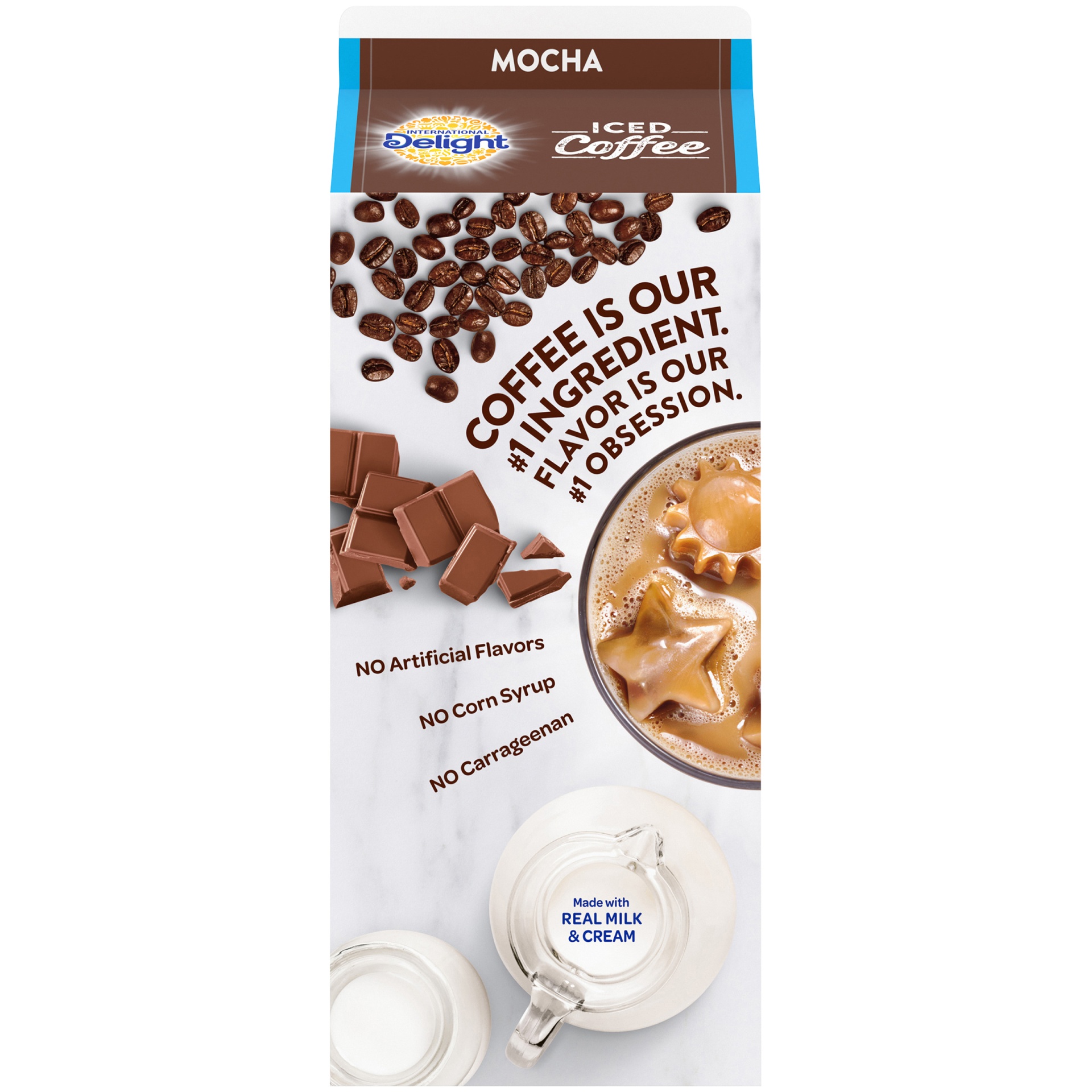 slide 4 of 7, International Delight Mocha Iced Coffee, 64 fl oz