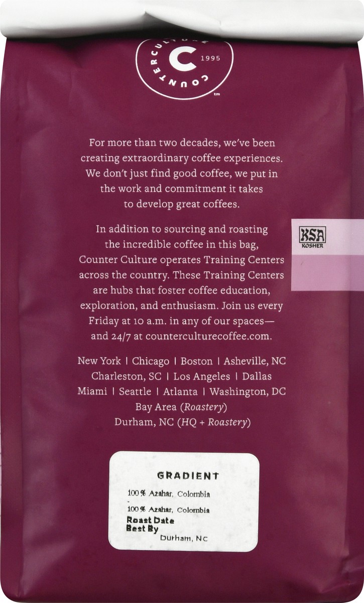 slide 3 of 9, Counter Culture Gradient Whole Bean Coffee - 12 oz, 12 oz