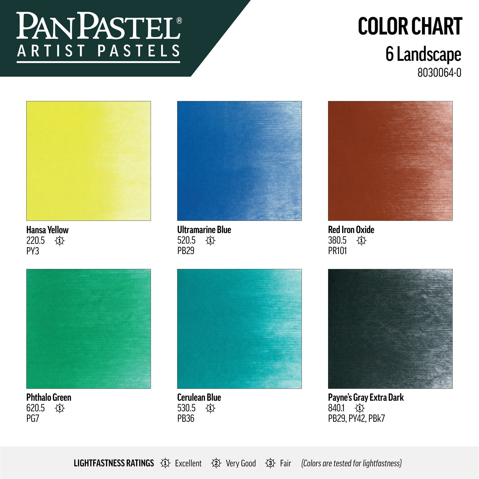slide 9 of 9, Panpastel 6 Color Artist Pastels Set, includes sofft® knife and cover and 2 sponge bars