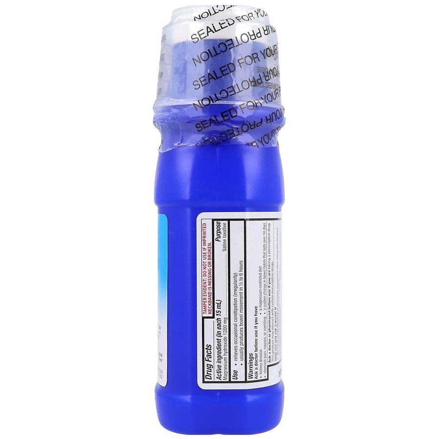 slide 2 of 5, Walgreens Milk of Magnesia, Sugar Free Regular, 12 fl oz