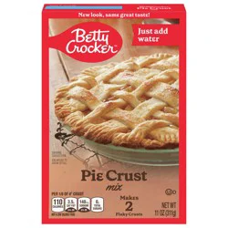 Betty Crocker Pie Crust Mix, Makes Two 9-inch Crusts, 11 oz.