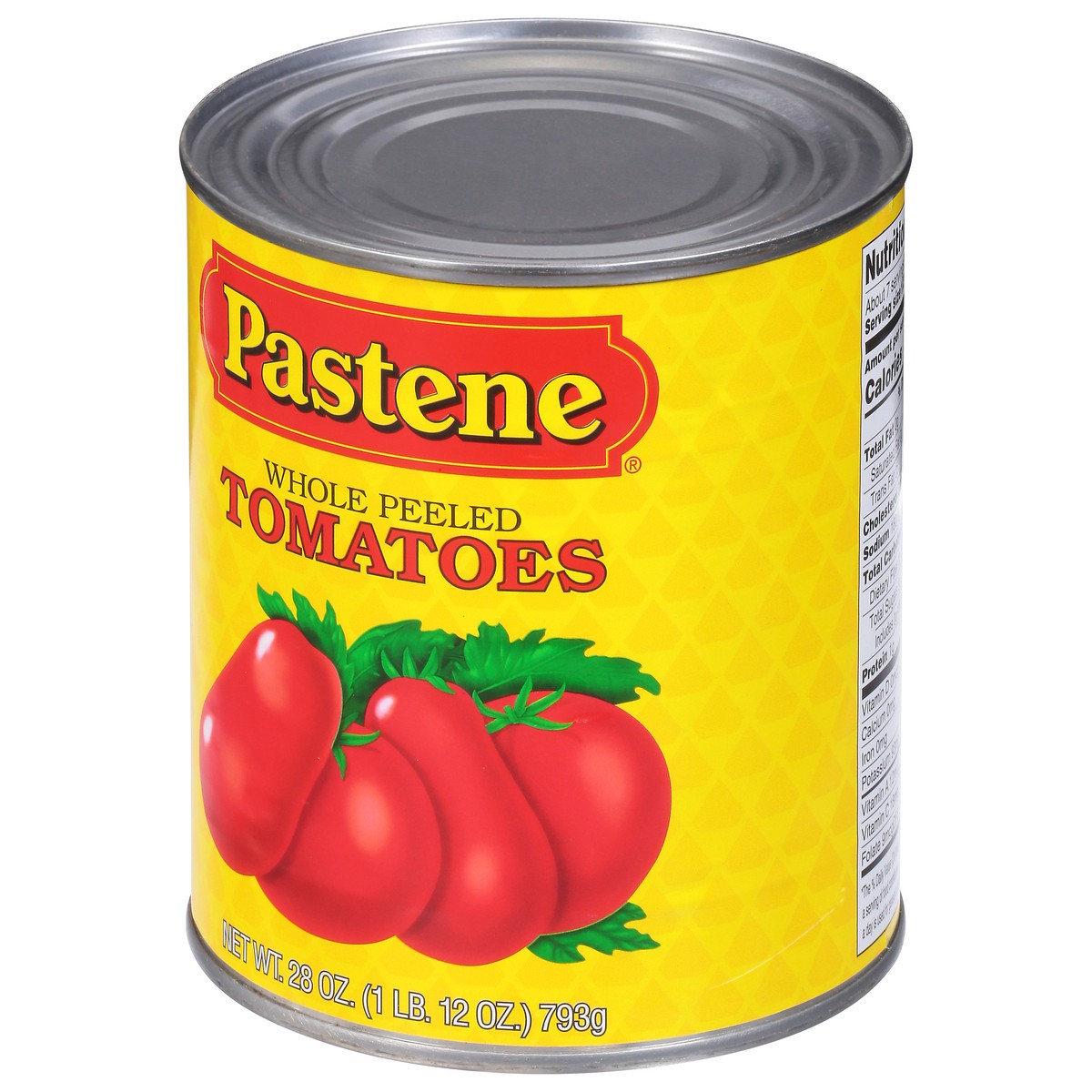 slide 8 of 11, Pastene Whole Peeled Tomatoes, 28 oz