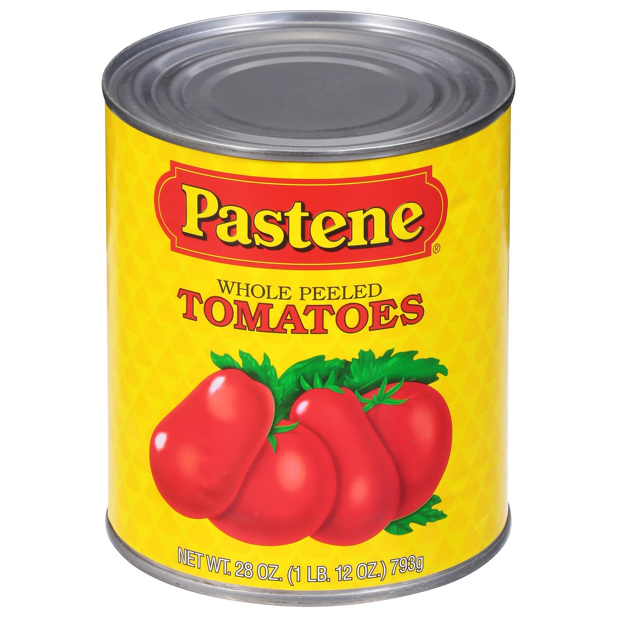 slide 1 of 11, Pastene Whole Peeled Tomatoes, 28 oz