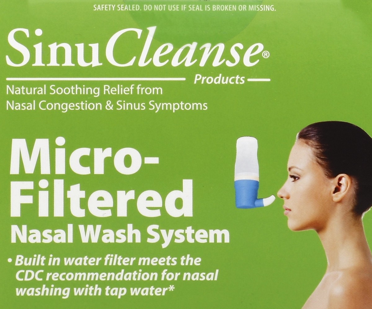 slide 6 of 6, SinuCleanse Soft Tip Micro-Filtered Nasal Wash System 1 ea Box, 1 ct