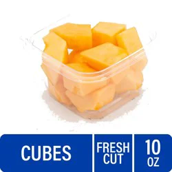 Market Cuts Cantaloupe Chunks