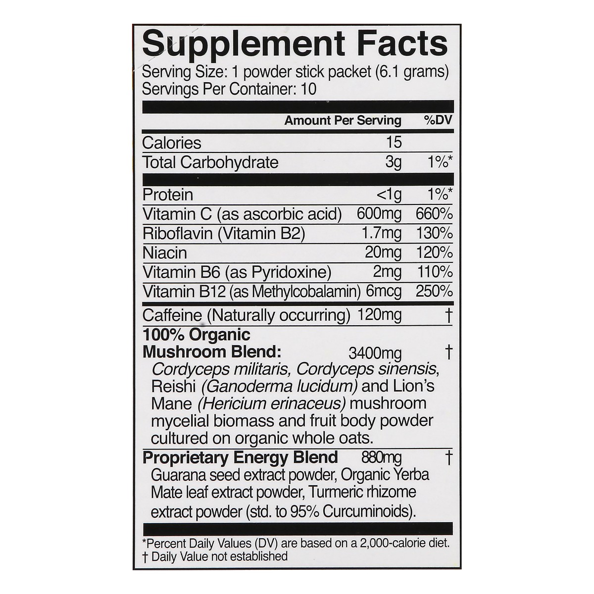 slide 8 of 13, Om Citrus Orange Energy+ 10 ea, 10 ct