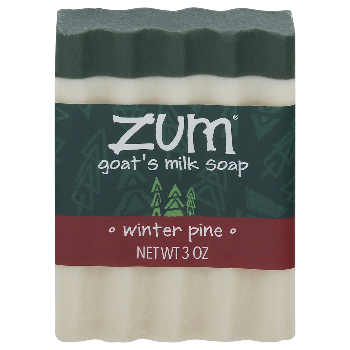 slide 1 of 13, Zum Winter Pine Goat's Milk Soap 3 oz, 3 oz