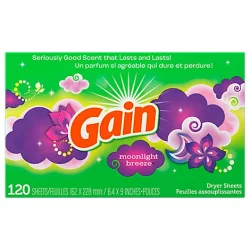 Gain Dryer Sheets Moonlight Breeze