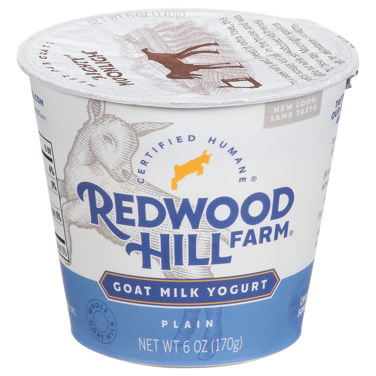 slide 1 of 1, Redwood Hill Farm Goat Milk Yogurt Plain, 6 oz