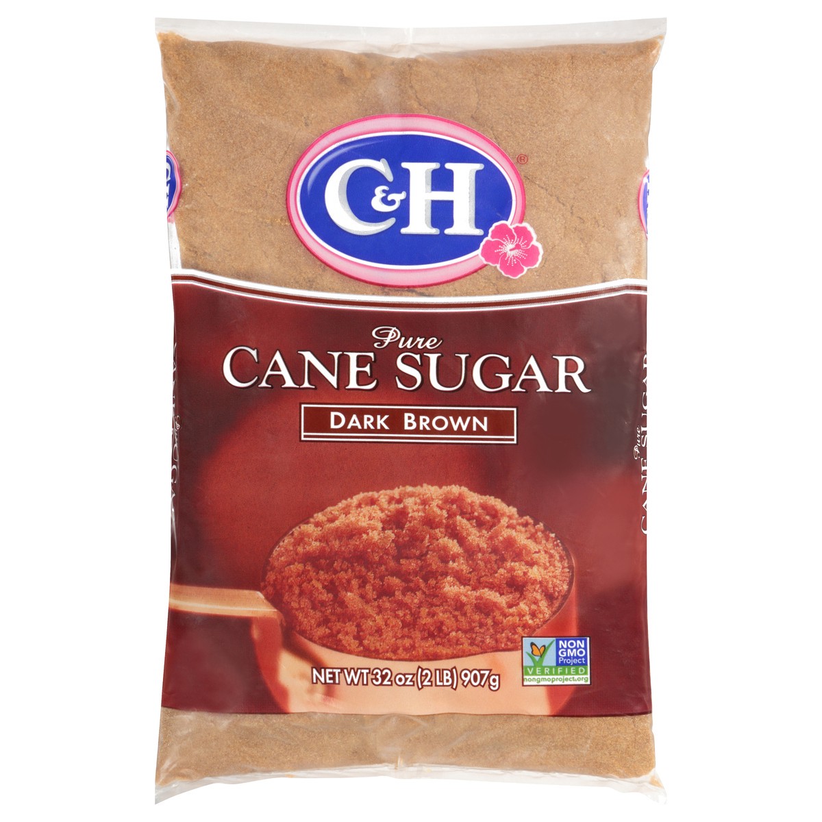 slide 1 of 11, C&H Premium Pure Cane Dark Brown Sugar 2 lb, 32 oz