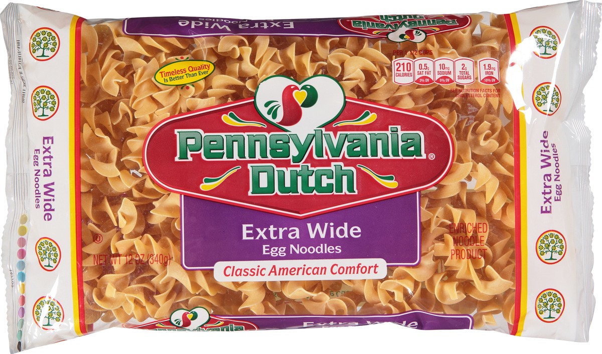 slide 3 of 14, Pennsylvania Dutch Egg Noodles Extra Broad Bag - 12 Oz, 12 oz