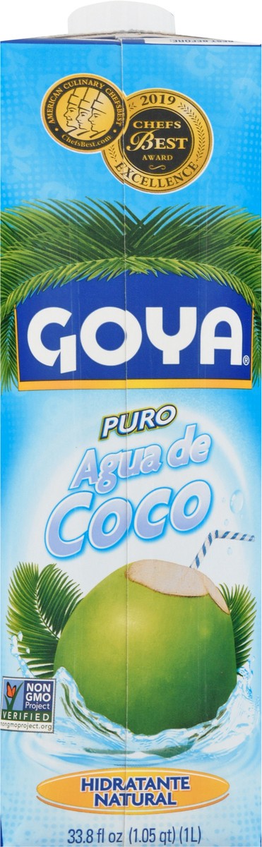 slide 9 of 9, Goya 100% Pure Coconut Water - 33.8 fl oz, 33.8 fl oz