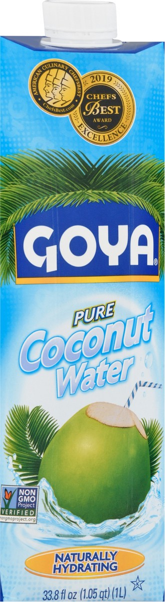 slide 5 of 9, Goya 100% Pure Coconut Water - 33.8 fl oz, 33.8 fl oz