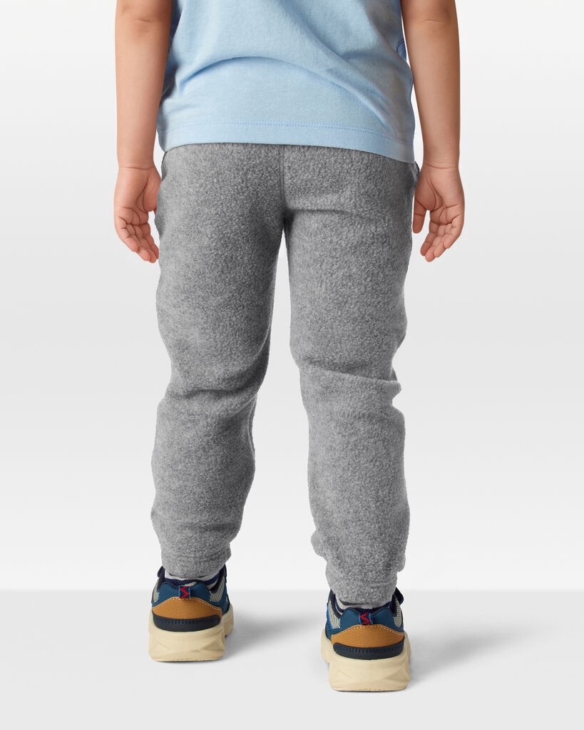 slide 2 of 5, Carter's Carters Toddler Boy Fleece Joggers - Grey Grey 4T, 1 ct