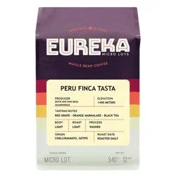 Eureka! Peru Finca Tasta Whole Bean Coffee