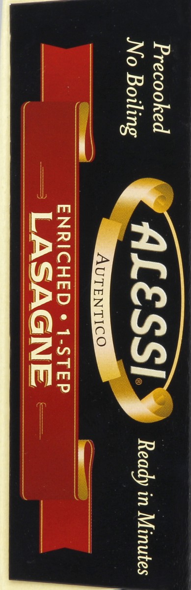 slide 3 of 4, Alessi Lasagne Pasta, 8 oz