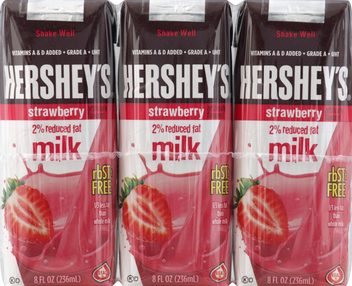 slide 4 of 5, Hershey's Strawberry Milk, 24 fl oz