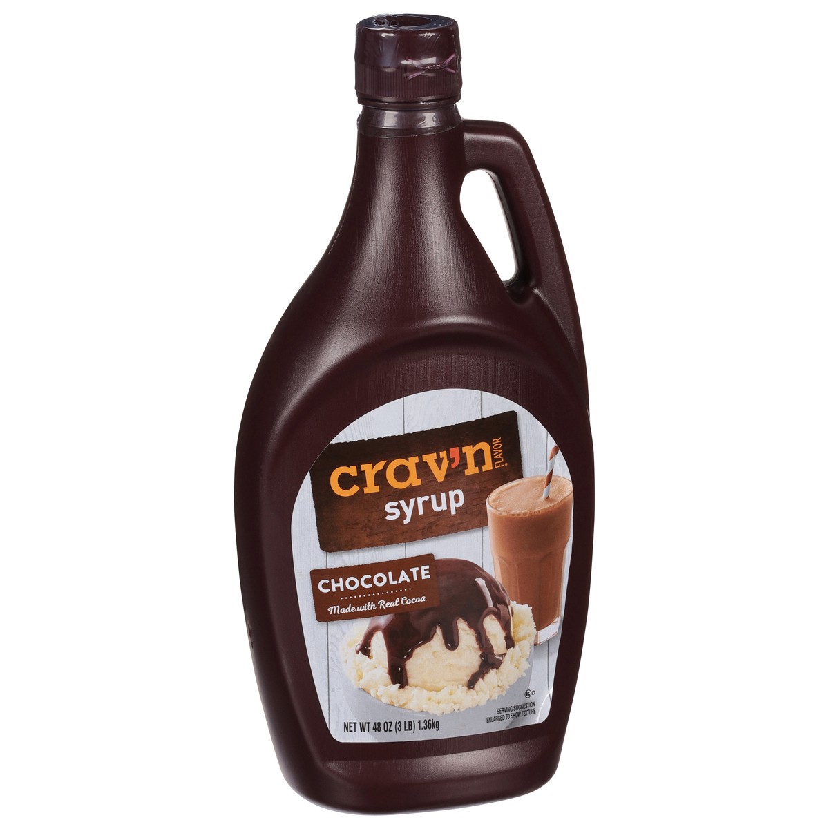 slide 2 of 4, Crav'n Flavor Chocolate Syrup 48 oz, 48 oz