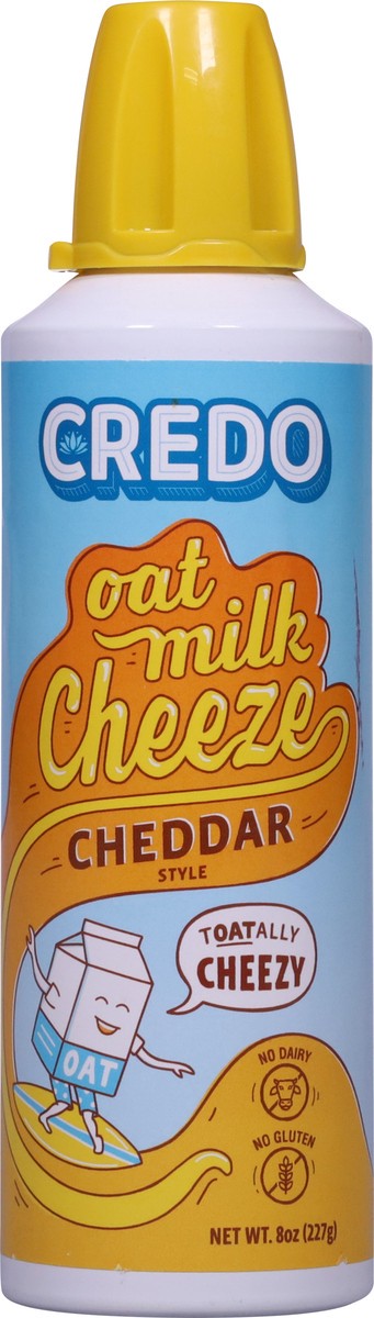 slide 10 of 14, Credo Oat Milk Cheddar Style Cheeze 8 oz, 8 oz