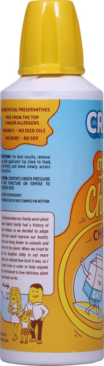 slide 4 of 14, Credo Oat Milk Cheddar Style Cheeze 8 oz, 8 oz