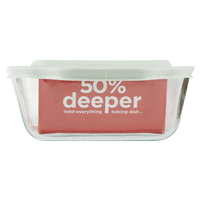 slide 23 of 29, Pyrex Baking Dish, Deep Glass, 3.1 Quart, with Lid, 1 ct