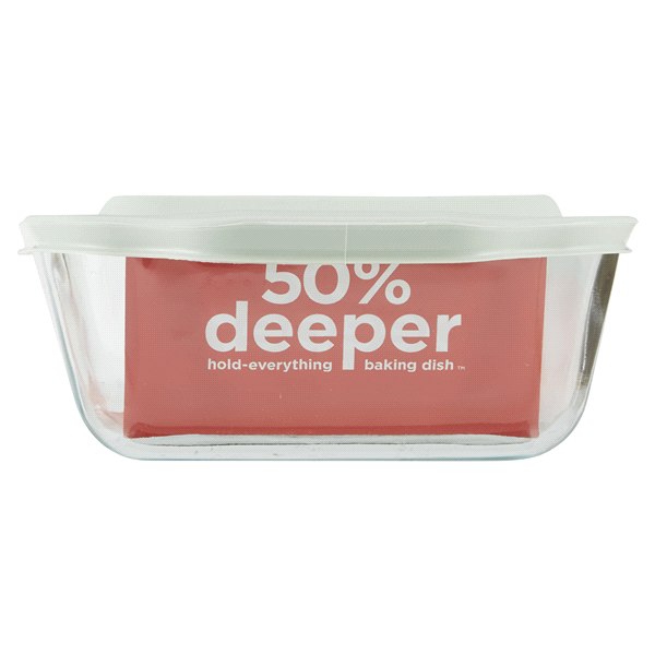 slide 24 of 29, Pyrex Baking Dish, Deep Glass, 3.1 Quart, with Lid, 1 ct