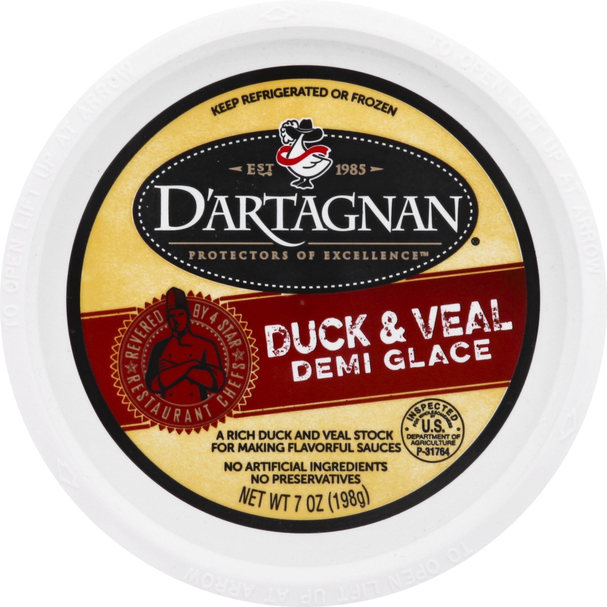 slide 9 of 9, D'Artagnan Duck & Veal Demi-Glace, 7 oz