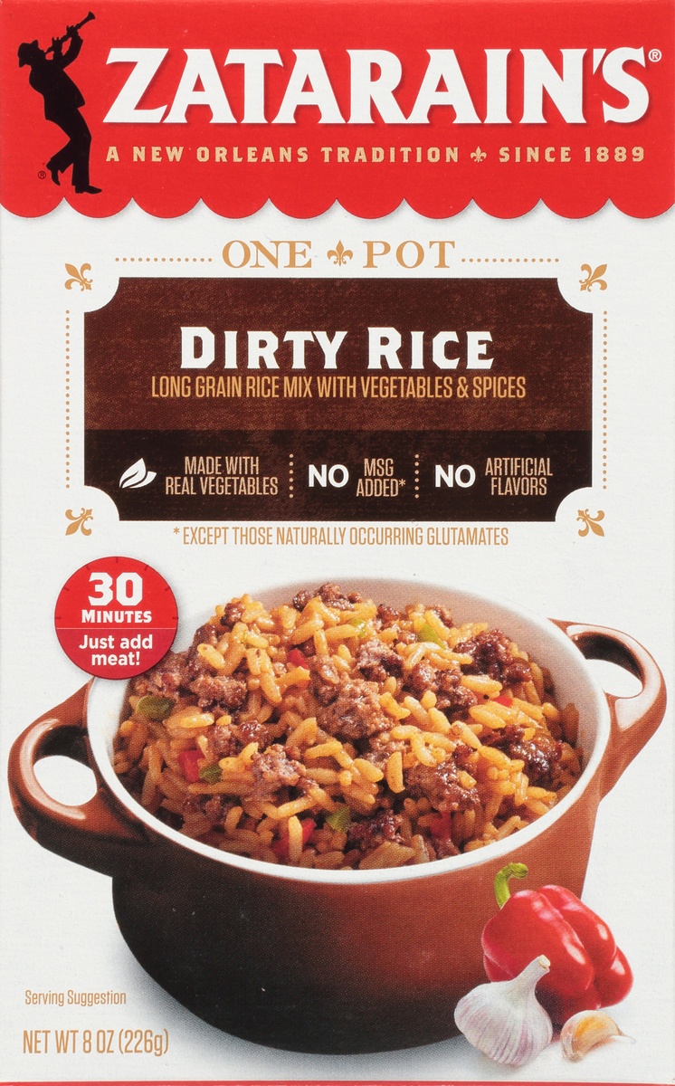 slide 8 of 10, Zatarain's Dirty Rice Dinner Mix, 8 oz