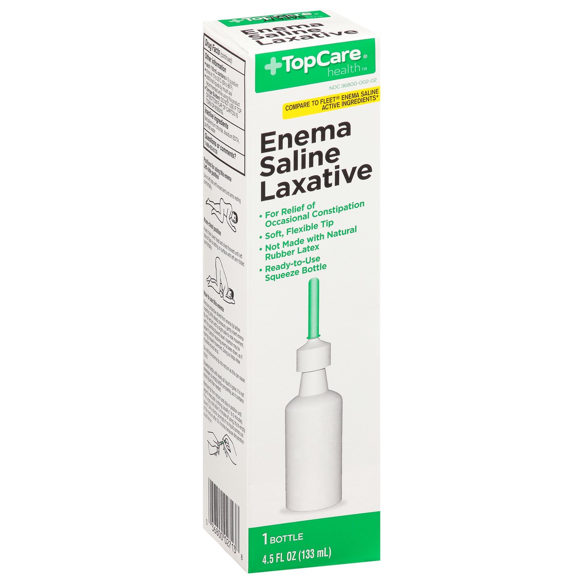 slide 2 of 9, TopCare Health Enema Saline Laxative 1 ea, 1 ct