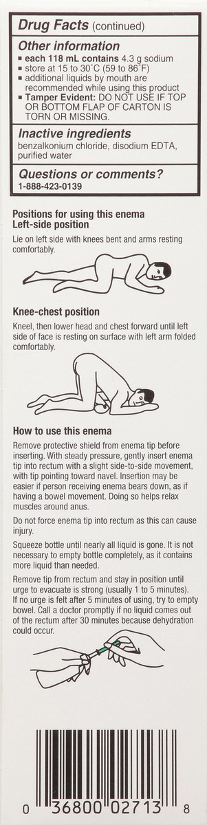 slide 7 of 9, TopCare Health Enema Saline Laxative 1 ea, 1 ct