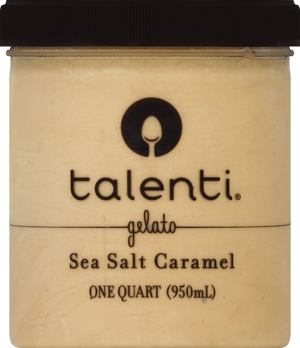 slide 4 of 6, Talenti Gelato Sea Salt Caramel, 1 qt, 1 qt