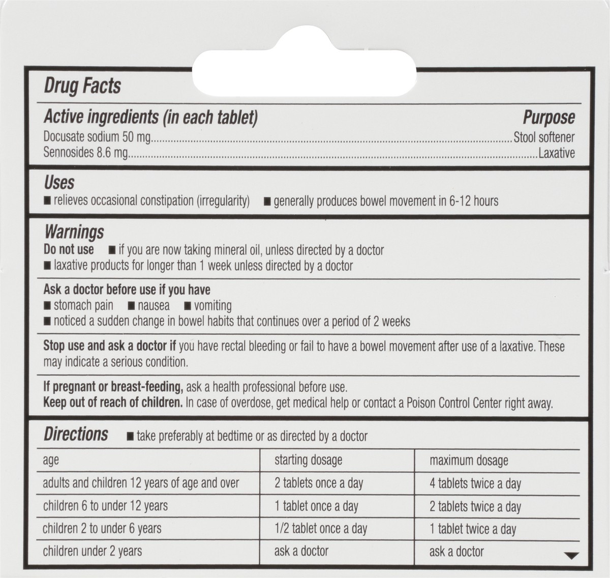 slide 2 of 9, TopCare Laxative Senna S Tabs, 120 ct